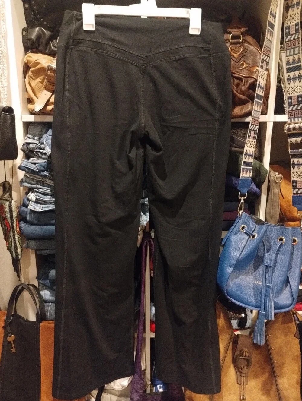 Nike  Black Boot cut  Athletic Pants Size Large